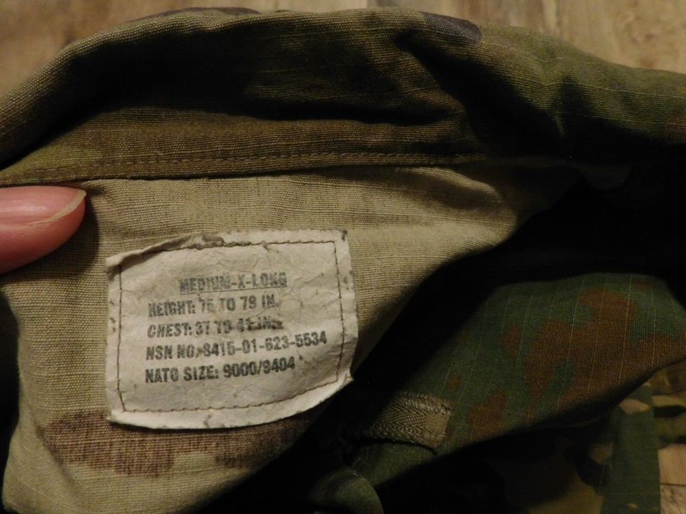 US ARMY OCP COAT SZ MEDIUM - X LONG
