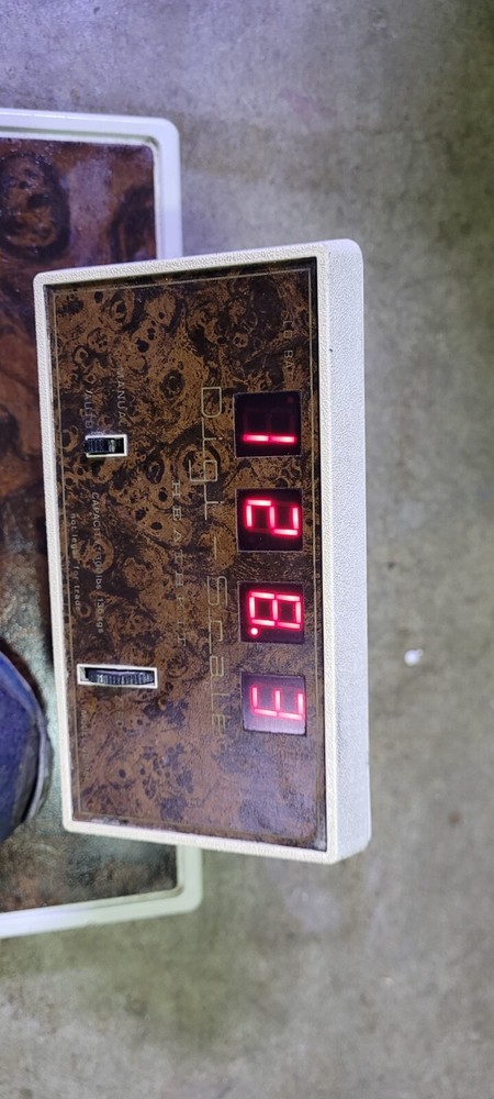 Vintage Heathkit GD-1186 Digital Scale Working