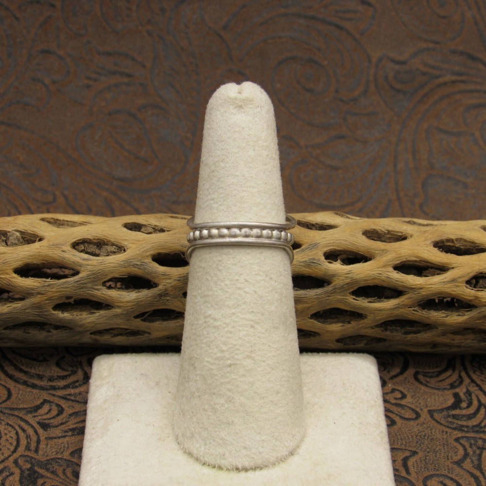 *Sterling Silver Lapis Spiny Oyster Ring Size 5.75