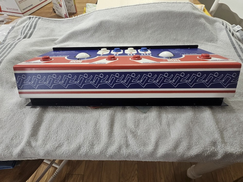 TRACK & FIELD (TRACKBALL) Control panel - with FREE CAB!