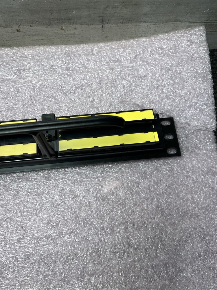 Used Ortronics OR-851004862 24 Port 110 Patch Panel Cat 5