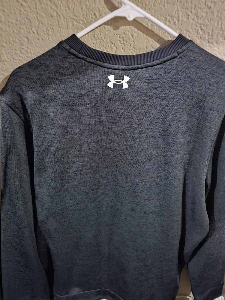 Under Armour Golf Black Pullover Sweatshirt Jacket Men's Medium