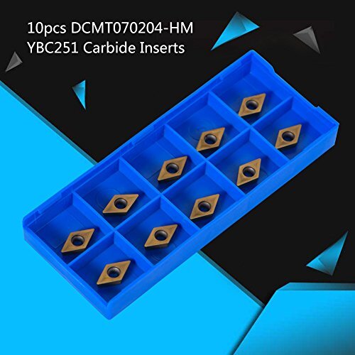 Carbide Insert Cutter Indexable Lathe Inserts Turning Tools with DCMT070204-HM