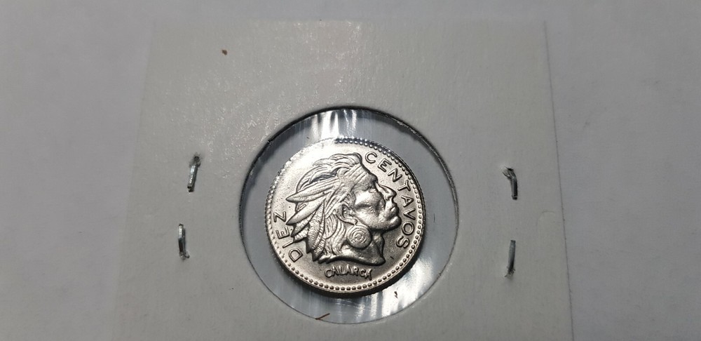@@@ A SUPERB UNC 1966 COLOMBIA TEN CENTAVOS ,,@@@