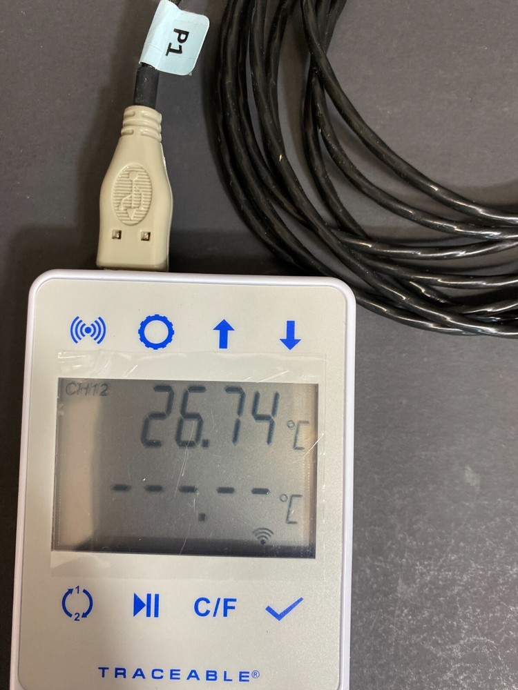 Traceable WIFI Data Logging Refrigerator Freezer Thermometer with SS Probe