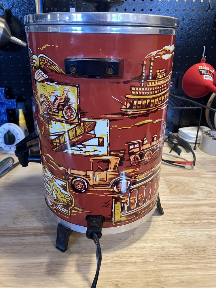 Rare West Bend 30 Cup Coffee Maker/Percolator Tested