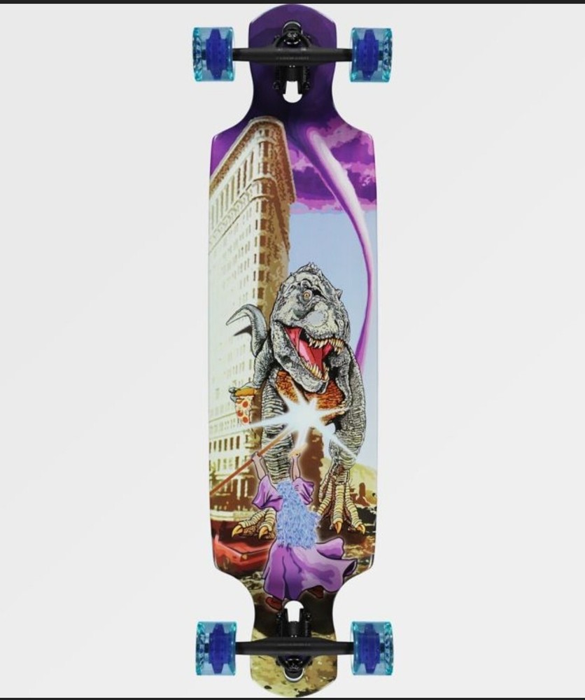 Mercer Rex Wizard 38" Double Drop Through Longboard Complete (Discontinued)