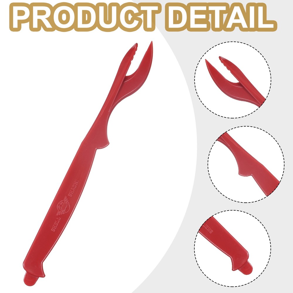 40Pcs Crusher Forks/Bits Crusher Wholesale (Red)