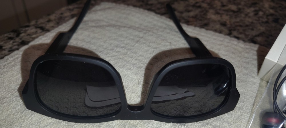 Gelete Bluetooth Smart Glasses BLACK Open Box