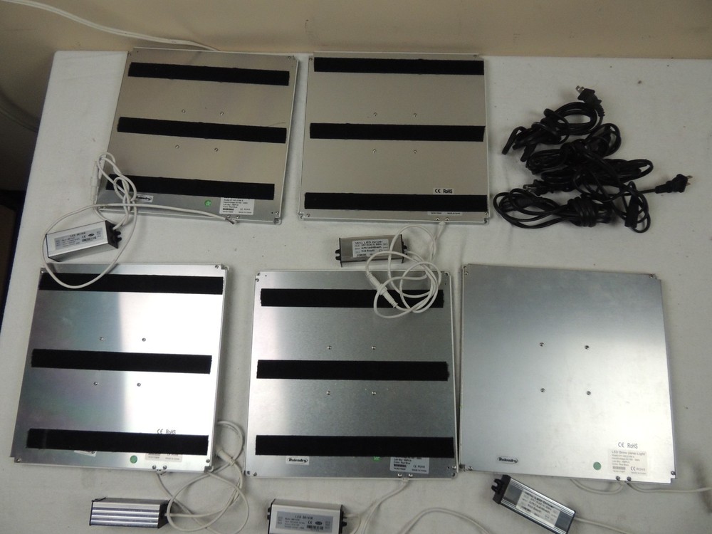 (5) LED PANEL GROW LIGHT HANGING LAMP RED & BLUE