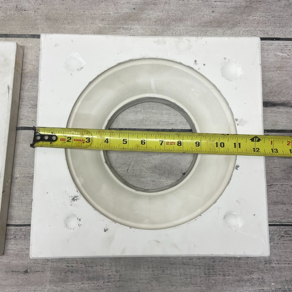 Unbranded Ceramic Casting Mold Three Kings Plate
