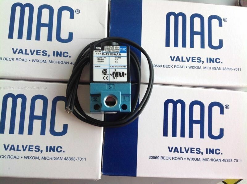 New Original MAC 111B-421BAAA Solenoid Valve#
