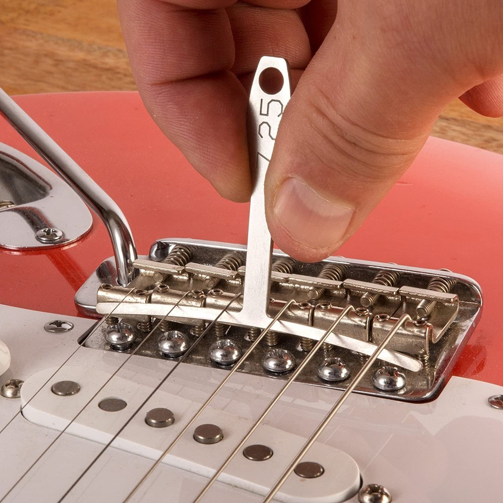 StewMac Understring Radius Gauge Tool, Set of 9, Standard Width for Guitar...