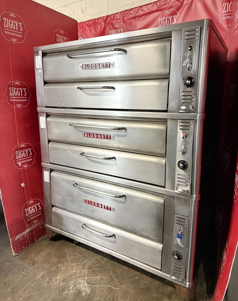 Triple Blodgett Baking Roasting Deck Pizza Oven