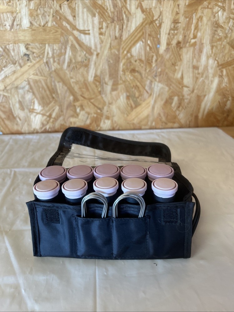 Remington Compact Hot Rollers in Storage Travel Case Ionic + Ceramic H1015 R