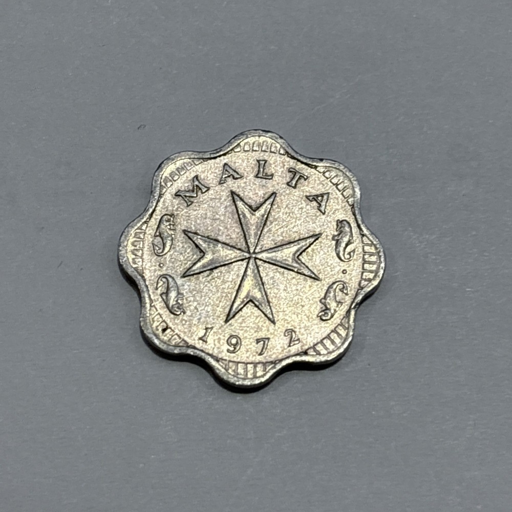 MALTA ~ 1972 ~ 2 Mils