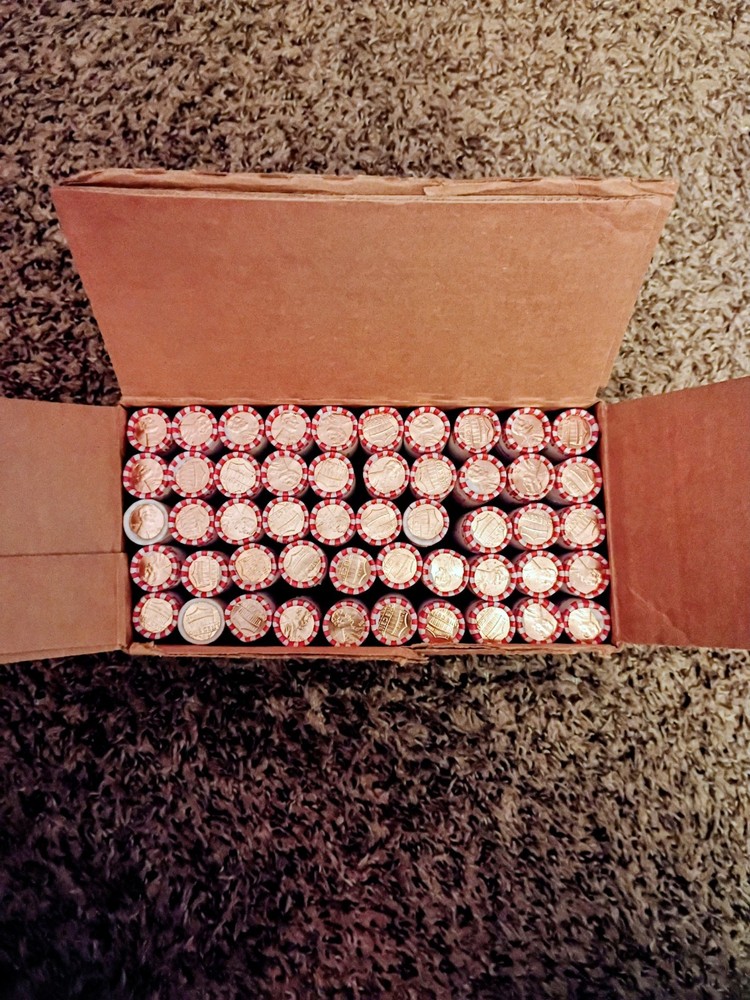 $$2025- D- Lincoln Shield- Cent -Loomis-Rolls- BU/Uncirculated!-From Sealed Box!