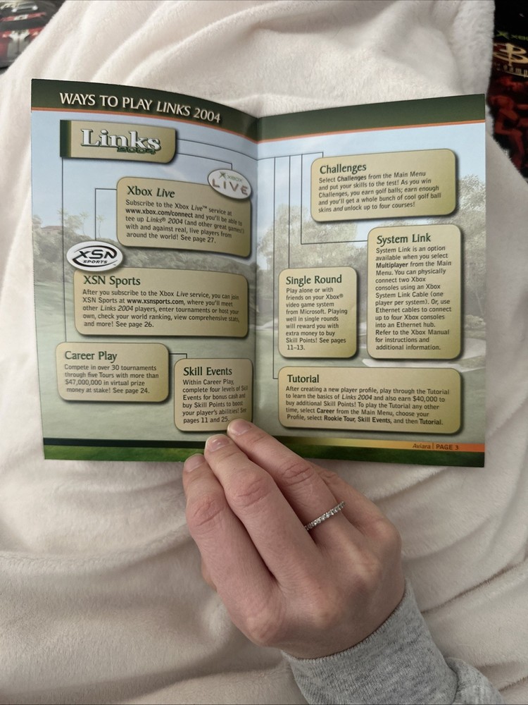 XBOX Manual Only Links 2004