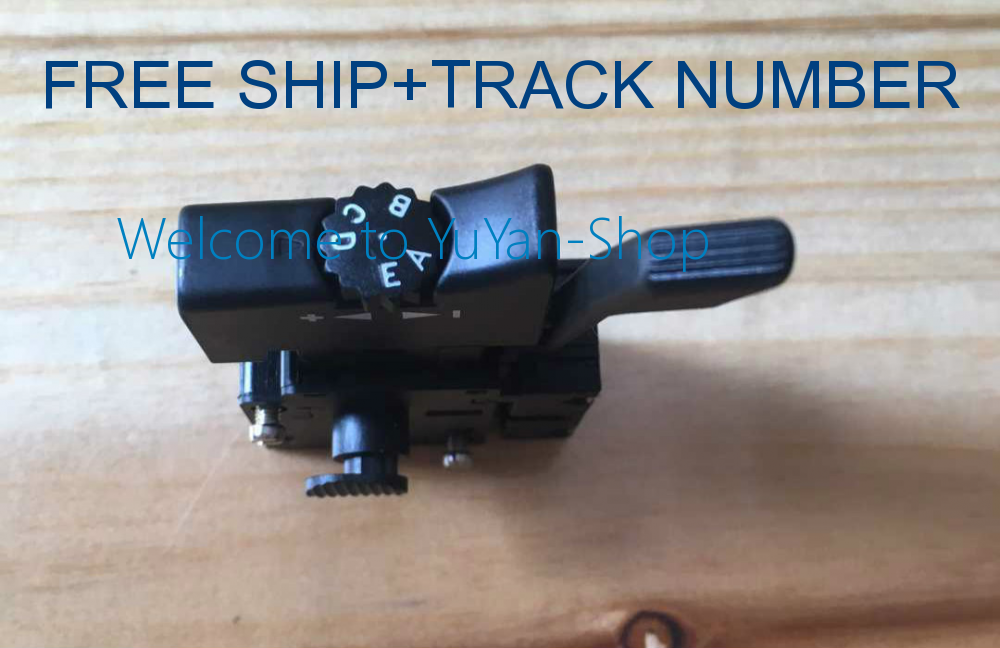 1pc Trigger Switch, Black CAPAX-03 7A 250V MOD 35 83