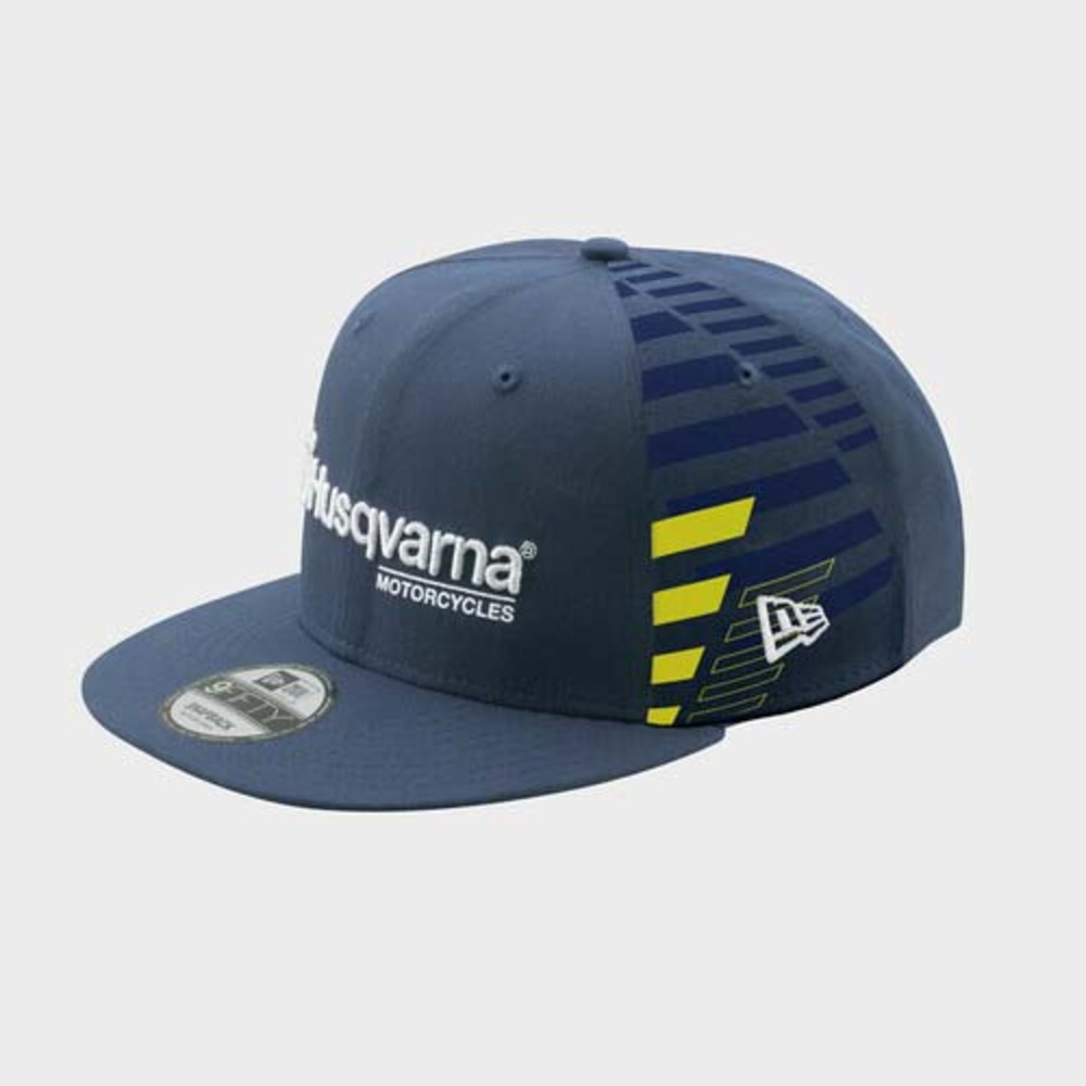 HUSQVARNA TEAM FLAT CAP BLUE - 3HS240036500