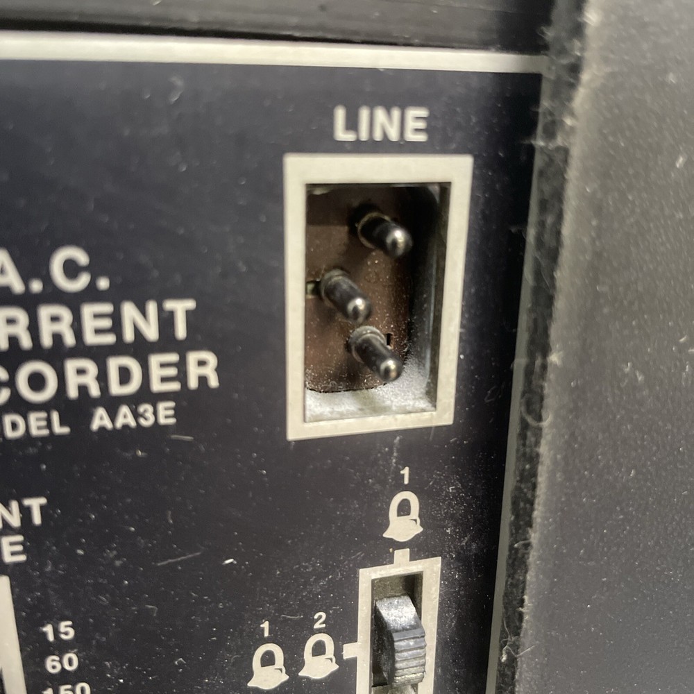 AMPROBE AA3E AC Current Recorder, 115V ***No Line Adapter***