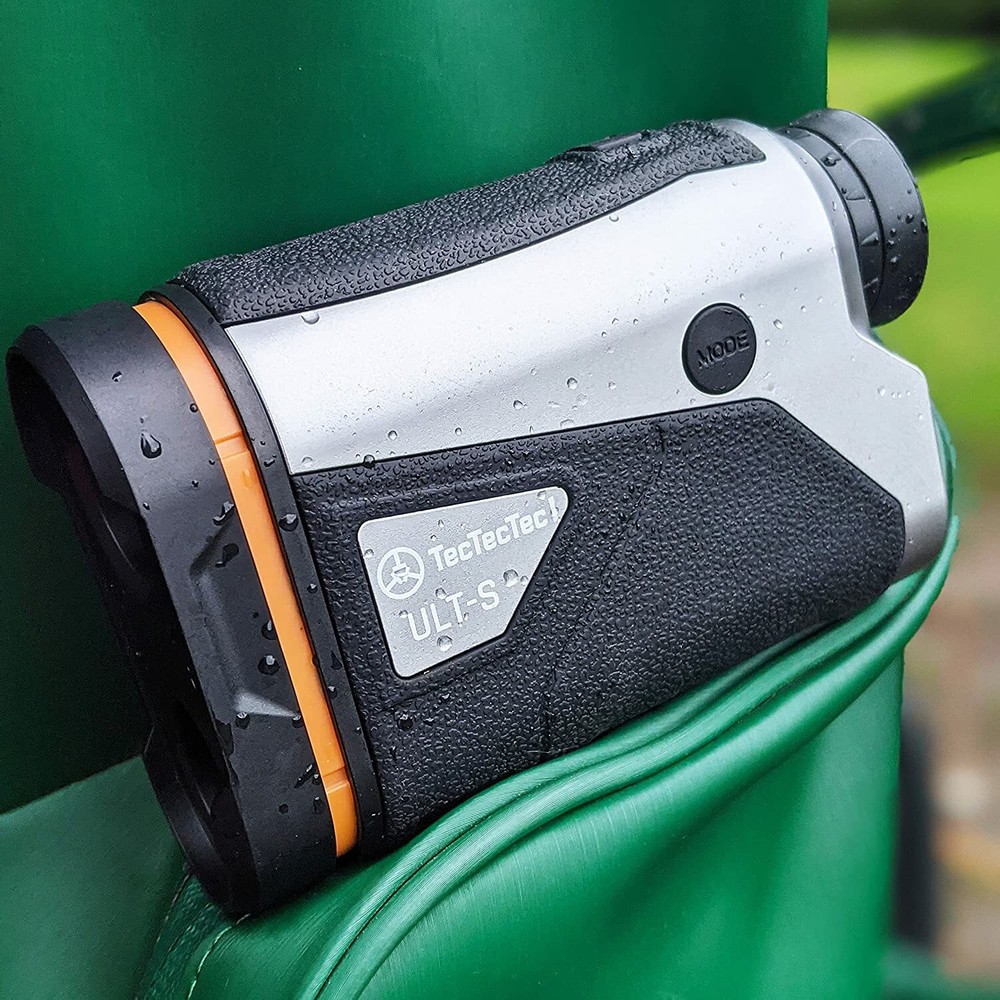 TecTecTec ULT-S with Stabilization Golf Rangefinder with Slope and Vibration
