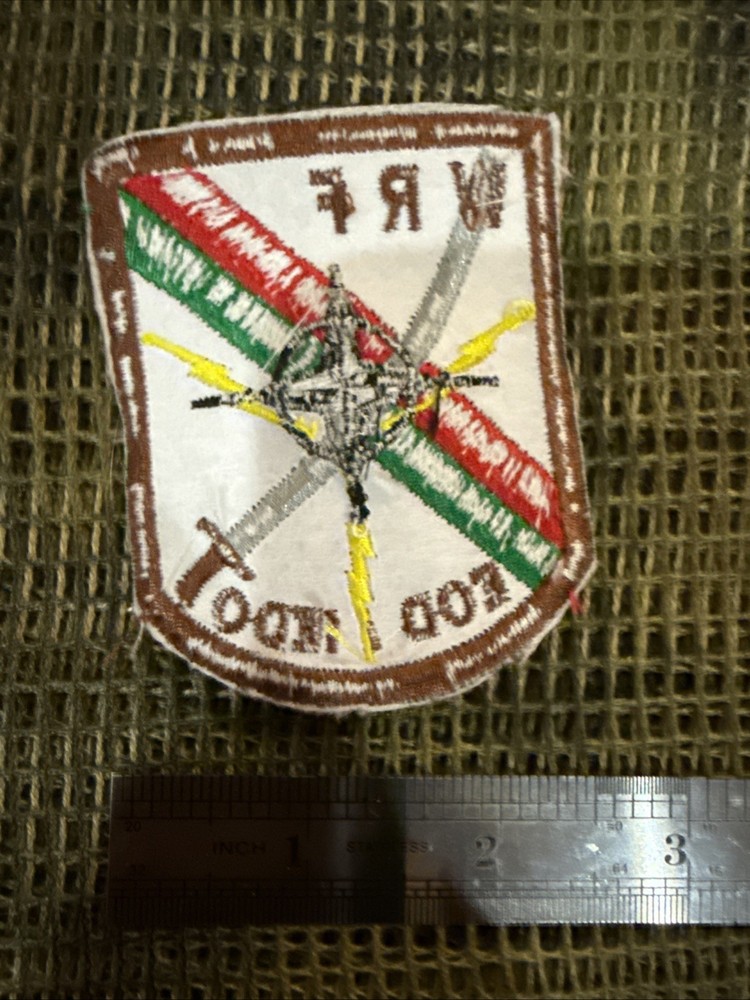 French Foreign Legion WRF EOD / IEDO Explosive Ordnance Disposal Patch