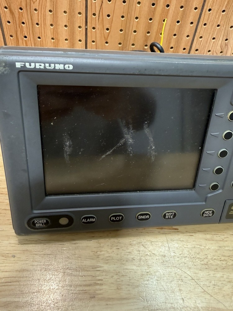 Furuno GP-1850DF Navionics GPS Chartplotter w/Sounder Tested Working With Case