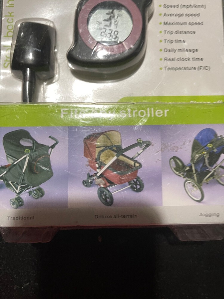 Strollometer Wireless Stroller Speedometer/Odometer