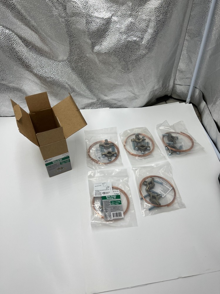 Box of 5 Commercial Electric Water Heater Bonding 1001 827 165, OE-01-PK2