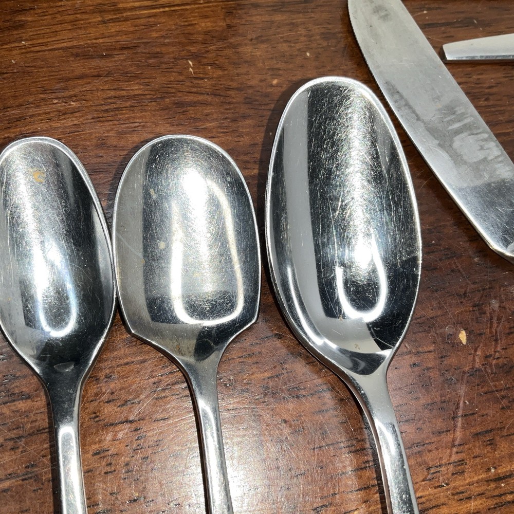 Prudential Stainless “Wheat Sprig” Flatware 30 PC Set