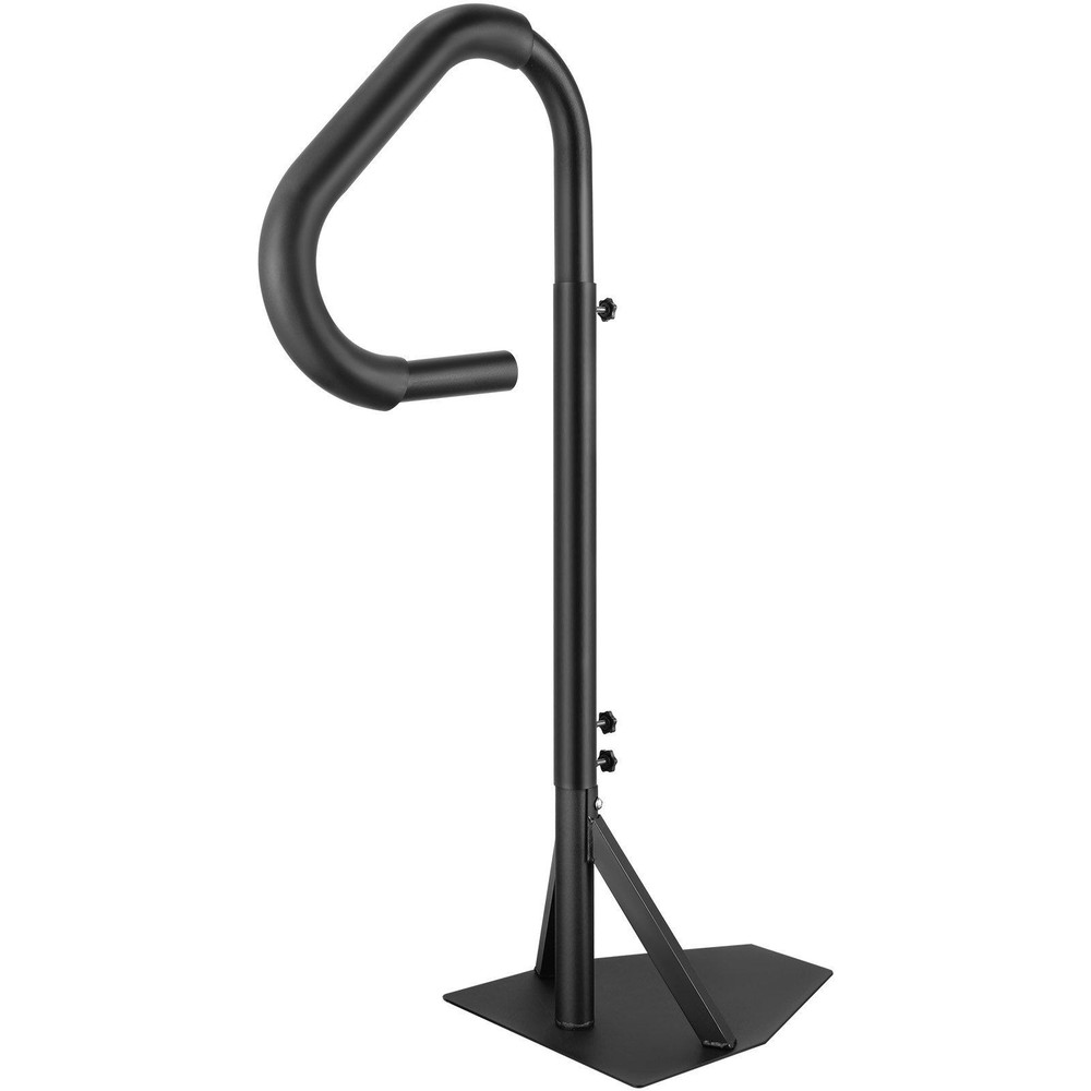 600lb 360° Rotatable Handrail 48-63in Adjustable Rust-Proof Aluminum