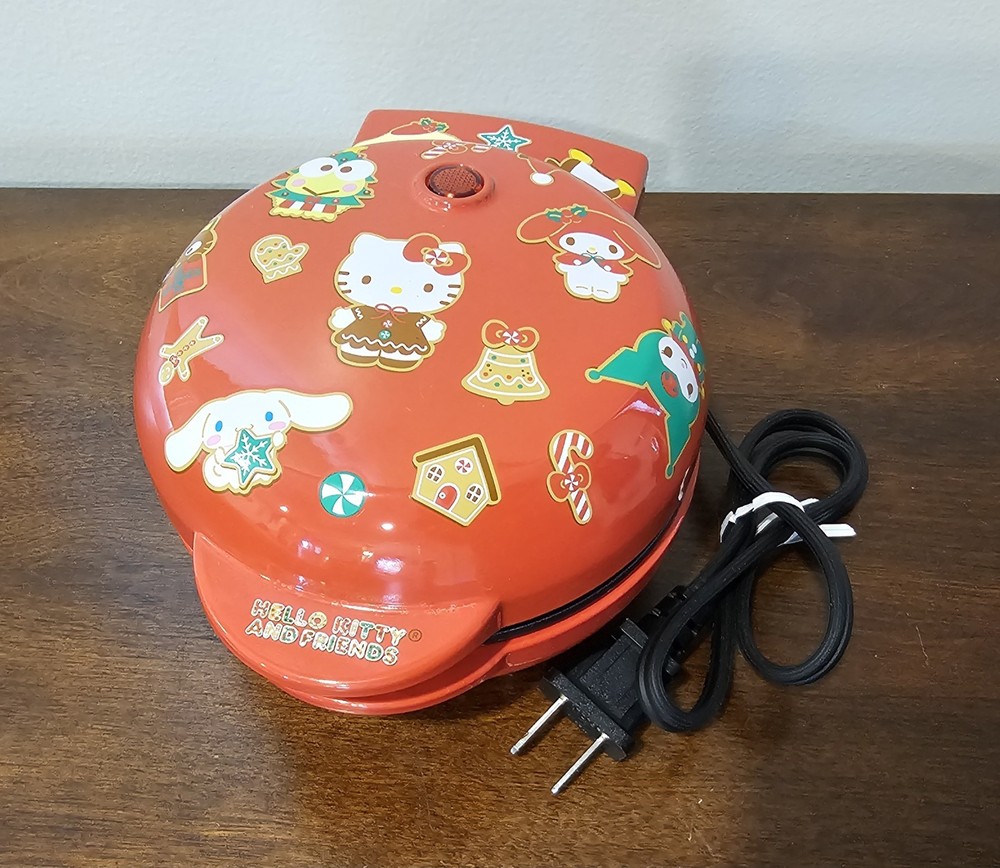 Hello Kitty And Friends Christmas Waffle Maker