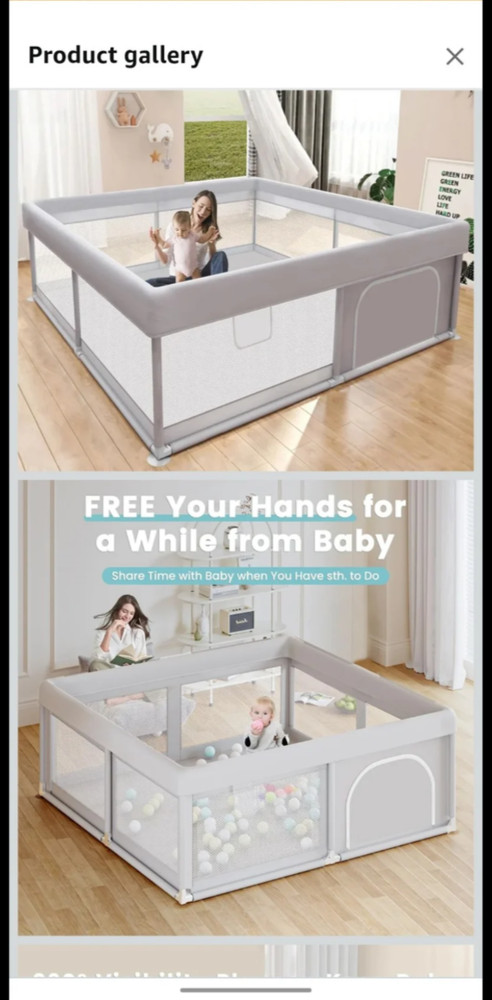 baby play yard