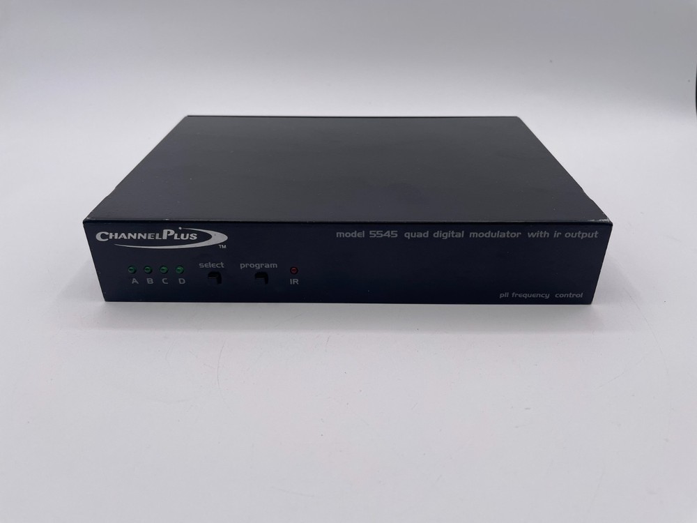 Channel Plus Model 5545 Quad Channel Modulator IR Repeater Jacks