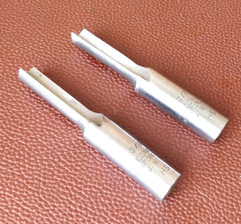 2 x Greenlee Router Bit 3/8" USA
