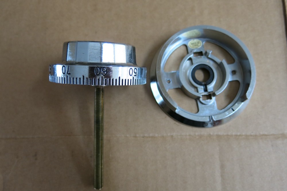 S&G Dial & Ring Set Chrome Finish USED