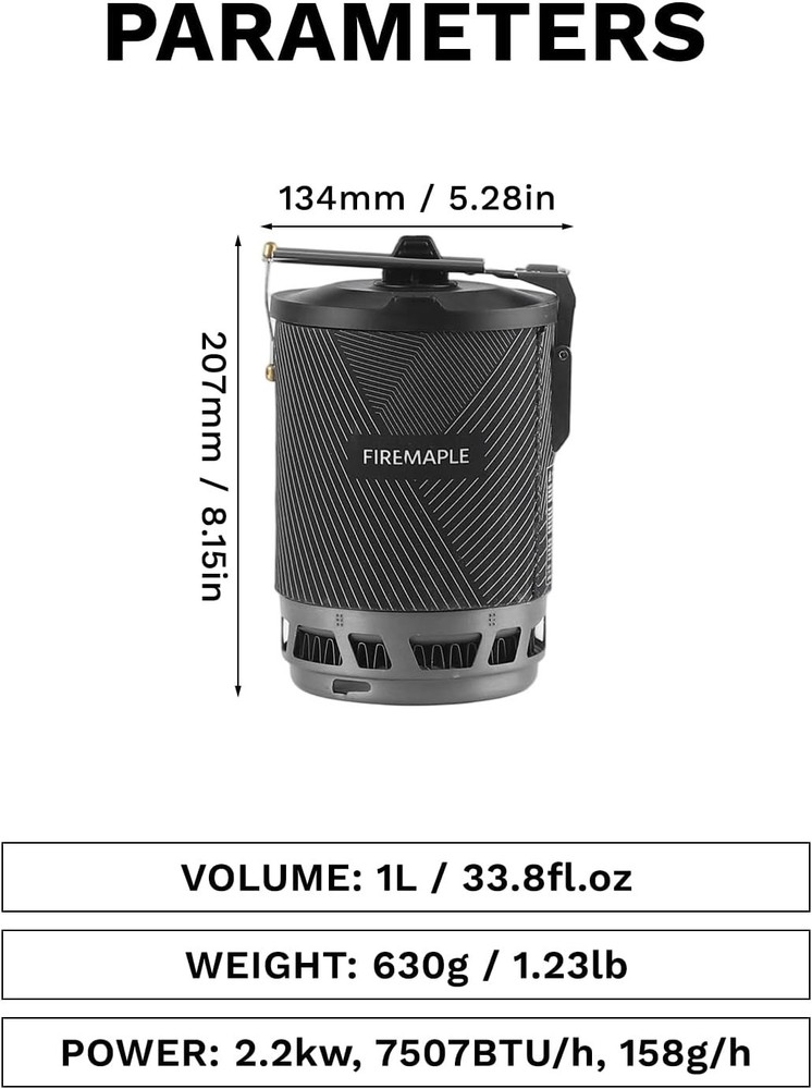 Star X2 Pro Backpacking and Camping Stove-Fast Boiling, Compact and Efficient...