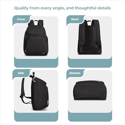 Anti-Theft Classic Backpack Black