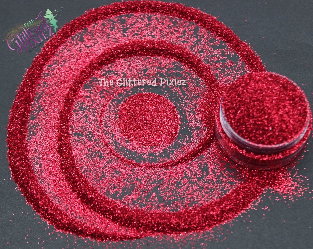 CRIMSON CRUSH METALLIC glitter- Pixie Dust( extra fine glitter)