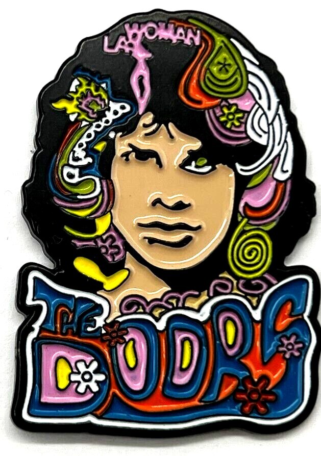 Doors Jim Morrison Music Lapel Hat Pin