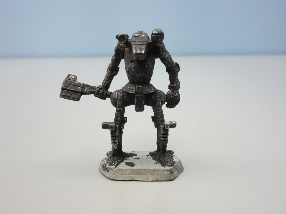Battletech: Hatchetman Mech (primed metal)