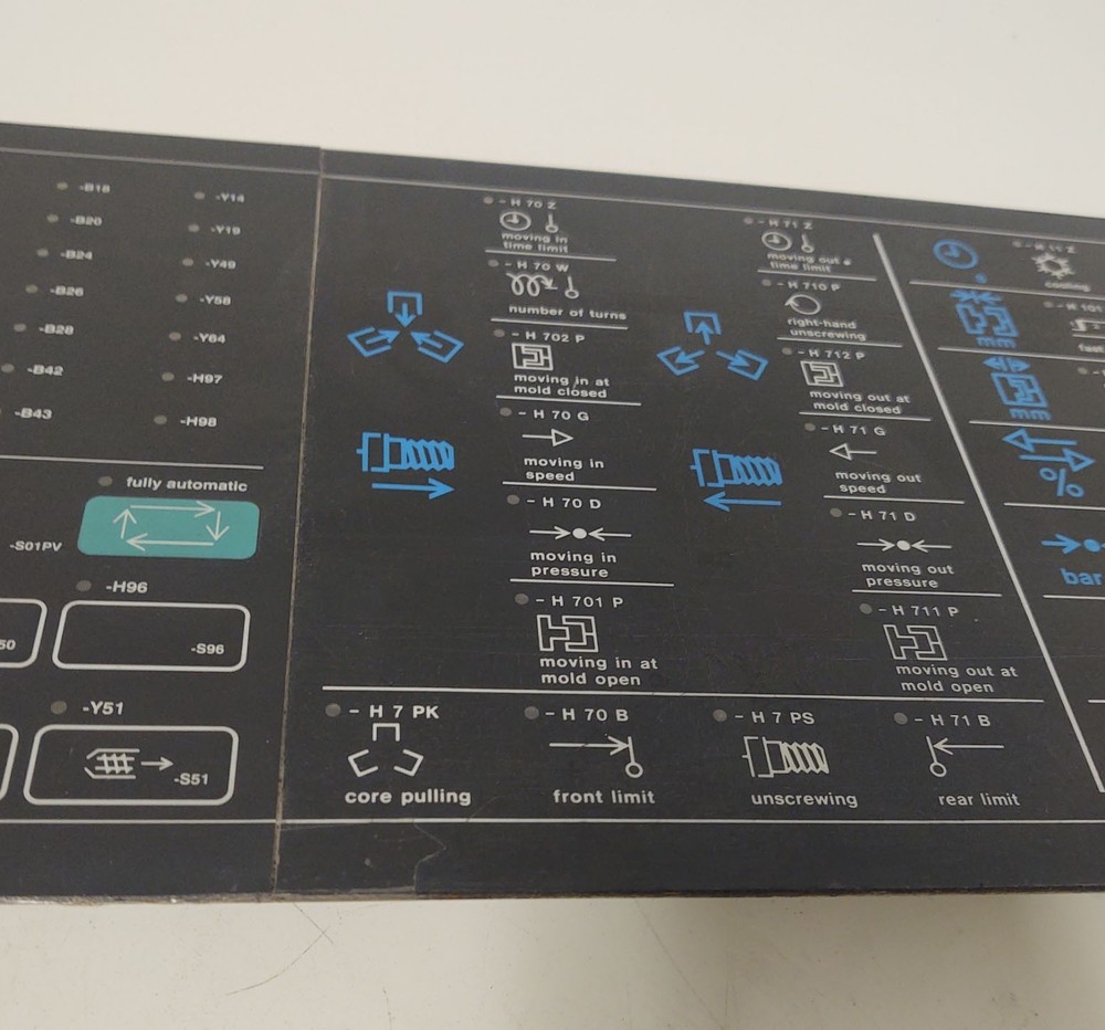 🔥TESTED Boy Plastic Molding Machine MIPRONIC H8R1 Operator Control Panel NICE