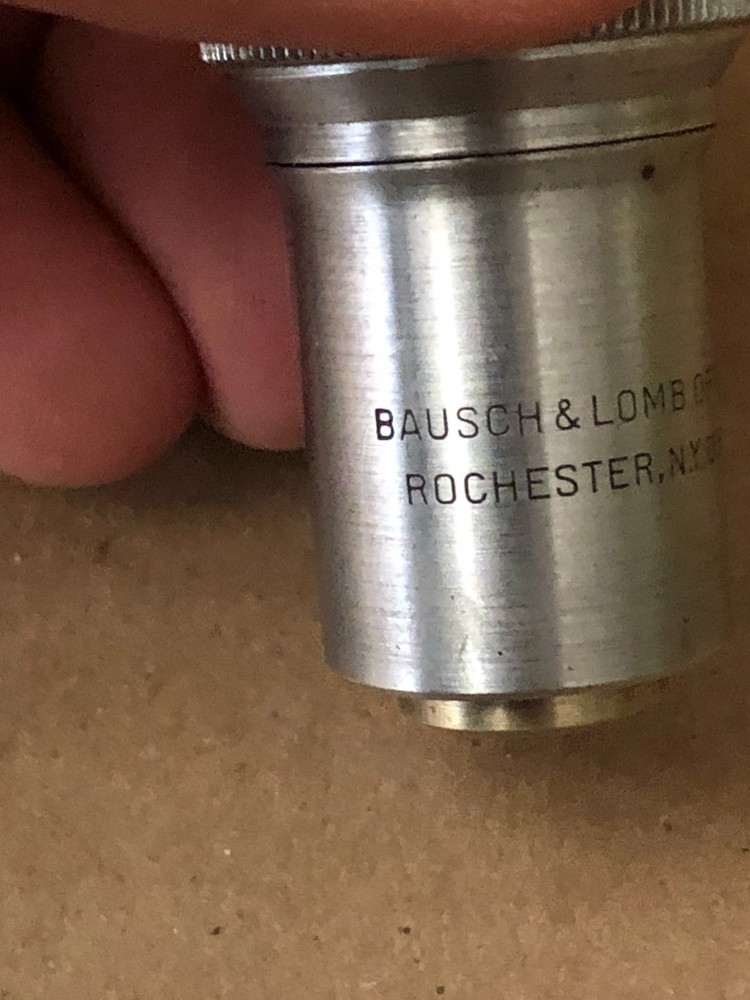 BAUSCH & LOMB EYEPIECE 4MM 0.65 43X OBJECTIVE