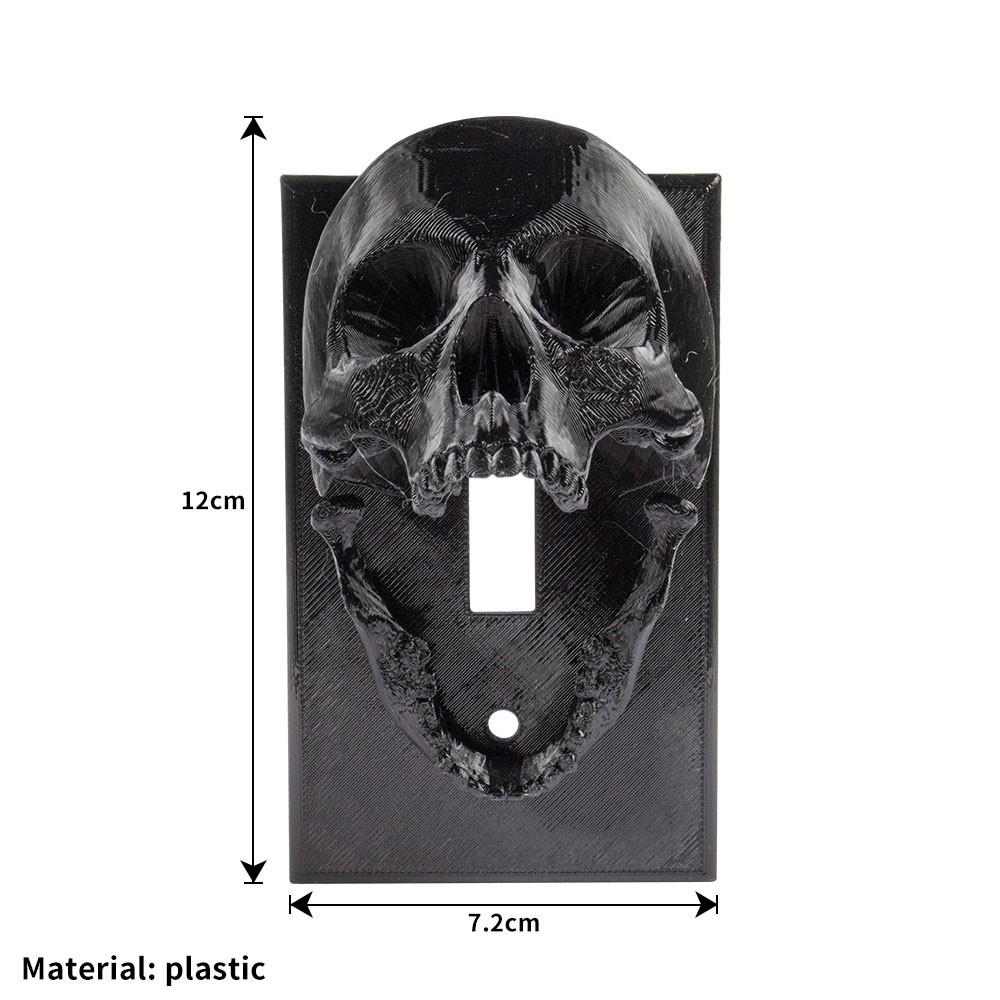 Skull Light switch plate NTL