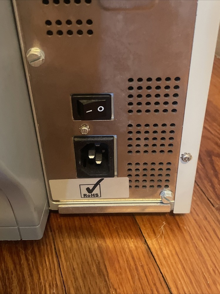 Zebra S4M Direct Thermal Barcode Label Printer LAN Serial USB Tested