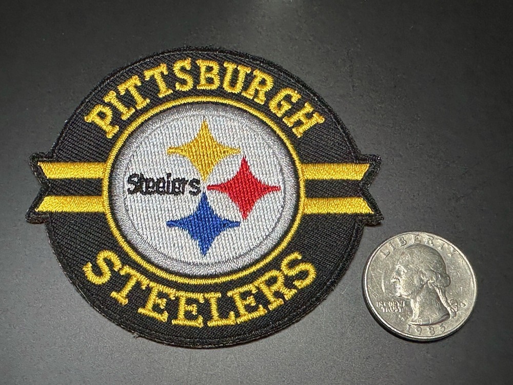Pittsburgh Steelers Embroidered Iron On Patch