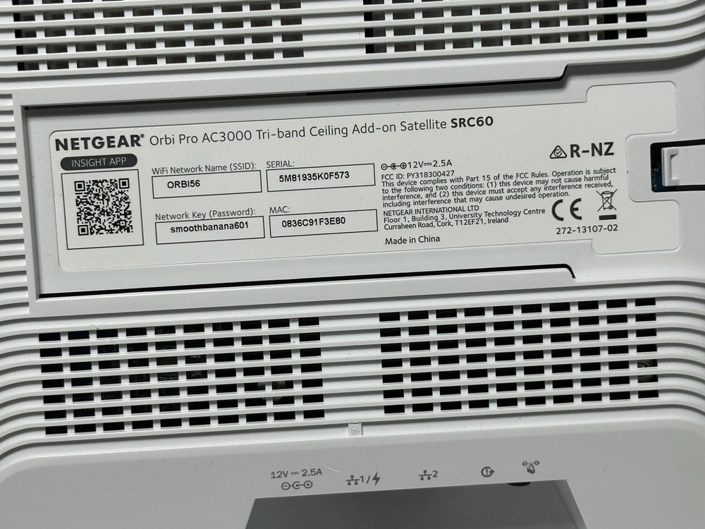 NETGEAR Orbi Pro SRC60-100NAS Wireless Range Extender – IEEE 802.11ac –FREE SHIP