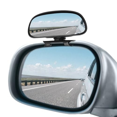 Small Blind Spot Mirror, Adjustable 360 Degree Rotation Angle Car Auxiliary