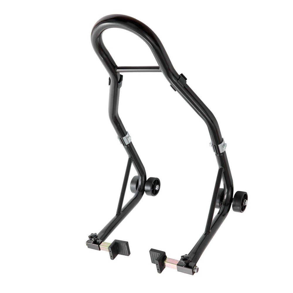 850lb Capacity Rear Motorcycle Jack Stand with Dual Fork Compatibility